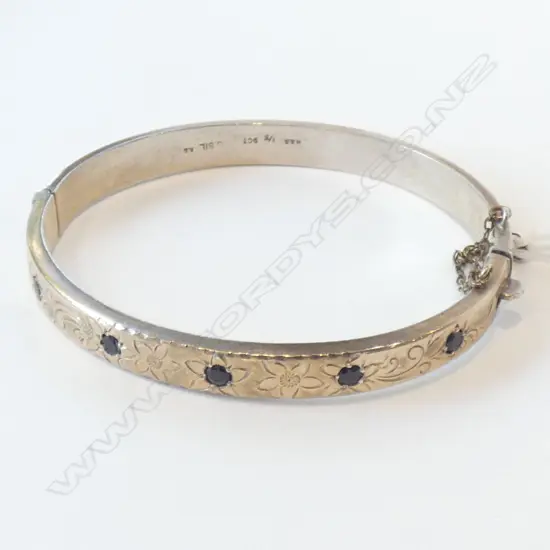 SILVER GILT BRACELET 13 GRAMS