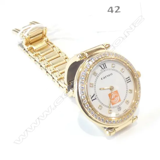 CARVEN GOLD PLATE WATCH