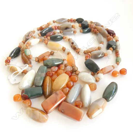 AFGANISTAN BEAD NECKLACE & BAG BEADS 