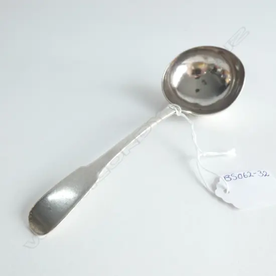 19TH CENTURY FRENCH STG SILVER SM LADLE L 175MM  47GMS