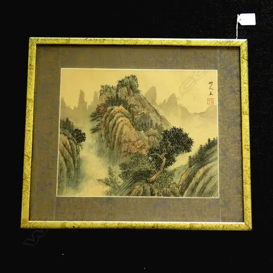 CHINESE LANDSCAPE INK & W/C 250x300mm