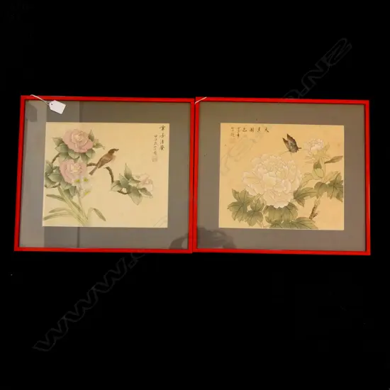 PR CHINESE PAINTINGS ON FABRIC 240x285mm