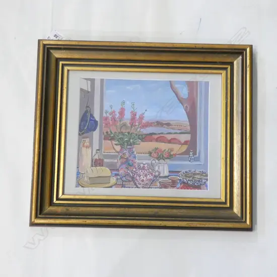 BELINDA BLACK (AUST) STILL LIFE GOUACHE 195X230mm