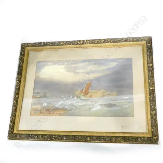 W. MURRAY '74 PRISON SHIPS W/C 445x765mm