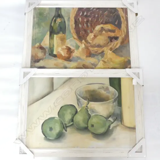 PR OIL ON BOARD STILL LIFE - UNSIGNED AUCKLAND SCHOOL C1950'S LARGEST 470 X 600MM