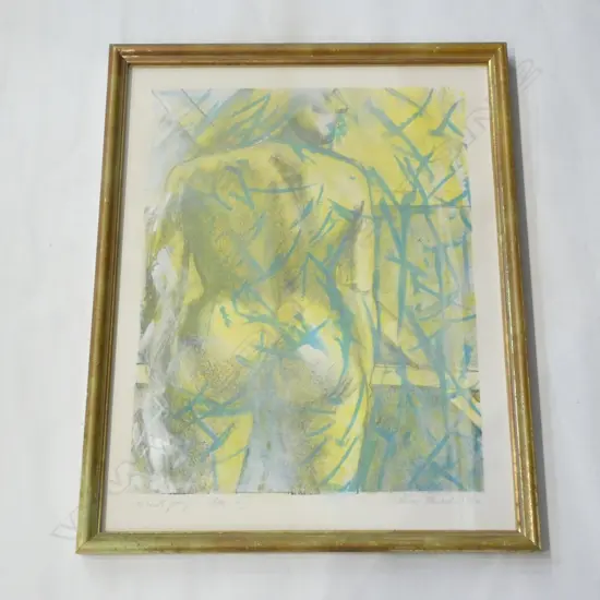 VICTORIA EDWARDS 'STATE VIII' ARTISTS PROOF 1984 535x415mm