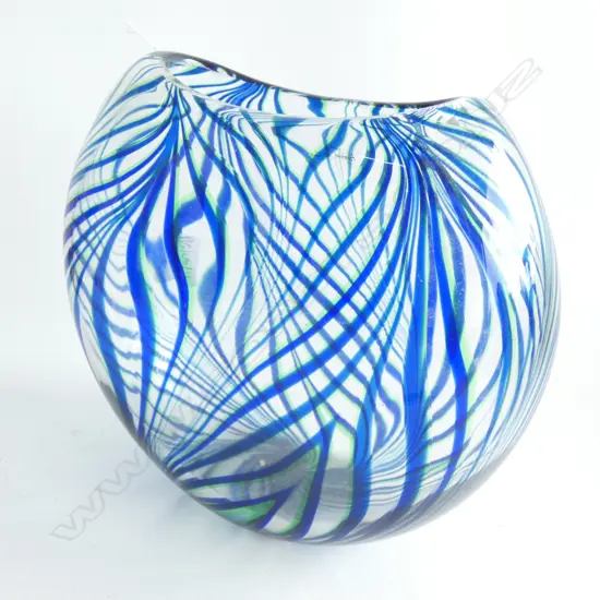 HOGLUND ART GLASS VASE H.195mm