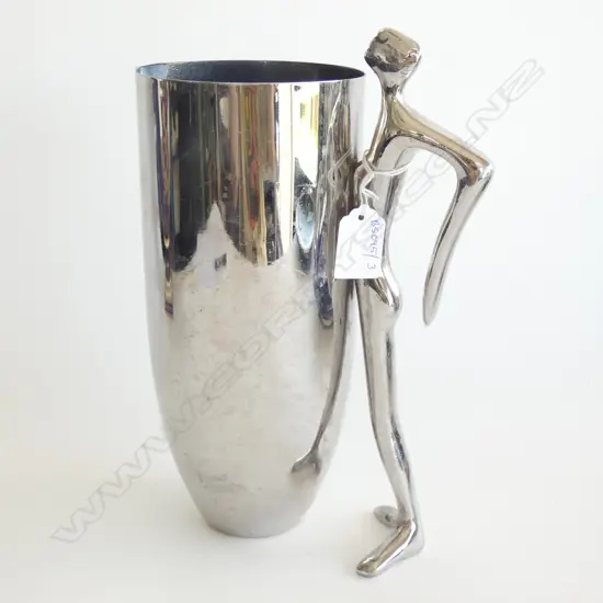 CARROL BOYES 'WATERMAN' STAINLESS STEEL JUG H.270mm