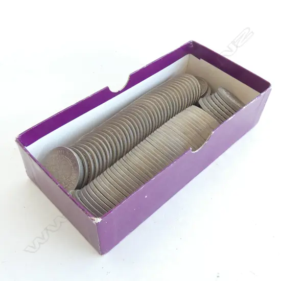 NZ 1960S HALF CROWNS 