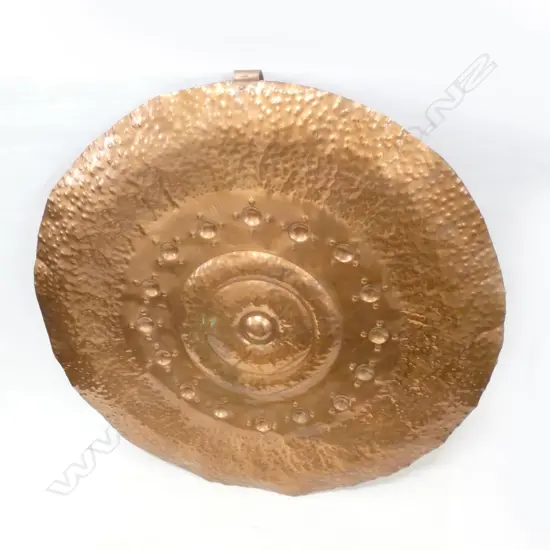 LGE BEATEN BRASS DISK 770mm dia