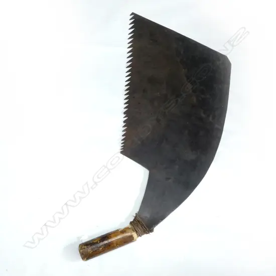 OLD ORIENTAL TREE SAW H. 820MM