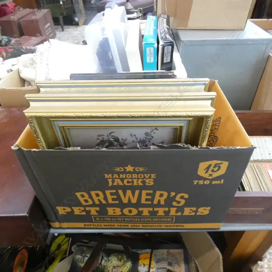 10 FRAMED SMALL PRINTS; BOTANICAL, STILL LIFE ETC