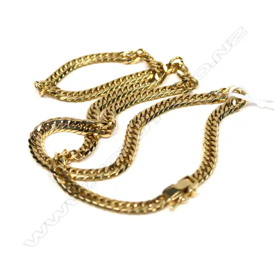 18CT YELLOW GOLD NECK CHAIN 20.16G