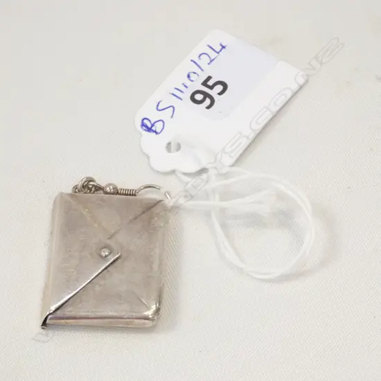 STG SILVER STAMP BOX B'HAM