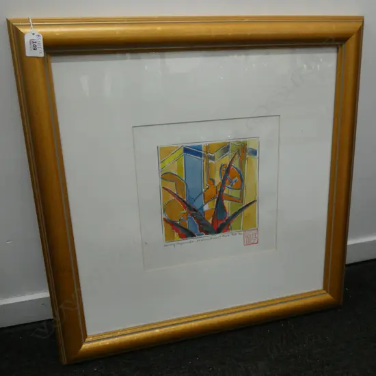 HENRY SYMONDS 'DREAMTIME' 95 W/C 175x180mm