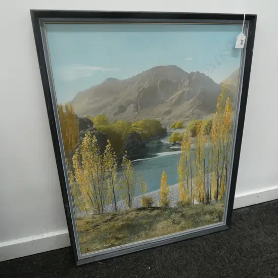 WHITES AVIATION H/COLOURED PHOTO 'CLUTHA RIVER NZ'