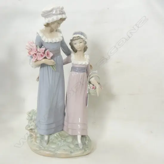 LLADRO FIGURINE MOTHER & CHILD H. 330MM