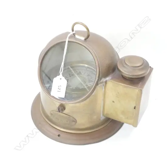 BINNACLE HELMET COMPASS BY KELVIN & HUGHES