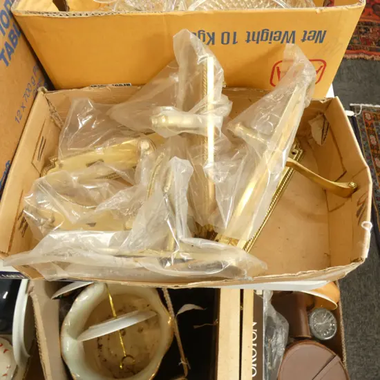 ASST BRASS DOOR HANDLES