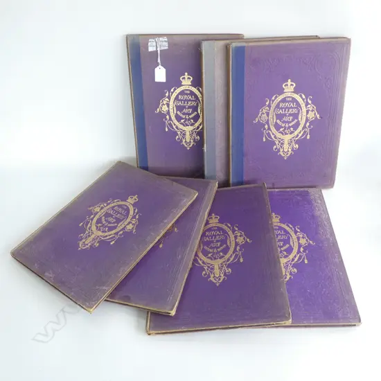 7 'THE ROYAL GALLERY OF ART' BOOKS