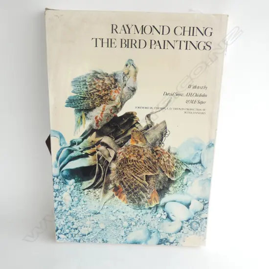 RAYMOND CHING BOOK; THE BIRD PAINTINGS H.490mm