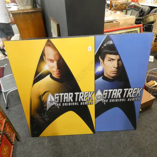 PR LG STAR TREK 'THE ORIGINAL SERIES' MOUNTED POSTERS 680 X 990MM