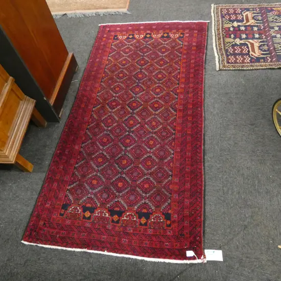 PERSIAN BALUCHI RUG 187 x 92cm