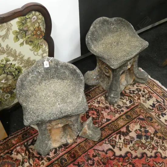 PR CONCRETE GARDEN SEATS H.440mm