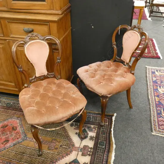 PR VICTORIAN DINING CHAIRS