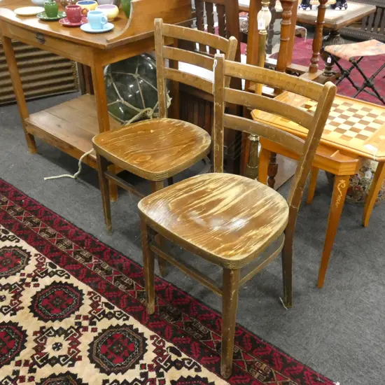PR WOODEN CHAIRS 