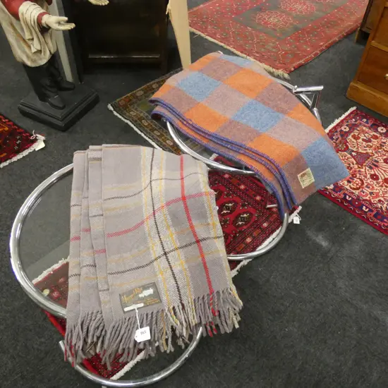 2 VINTAGE 100% NZ  WOOL BLANKETS 