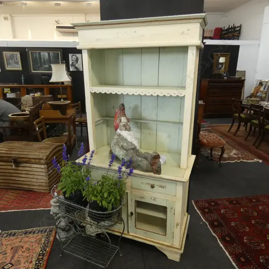 WHITE PAINTED COUNTRY STYLE DRESSER...