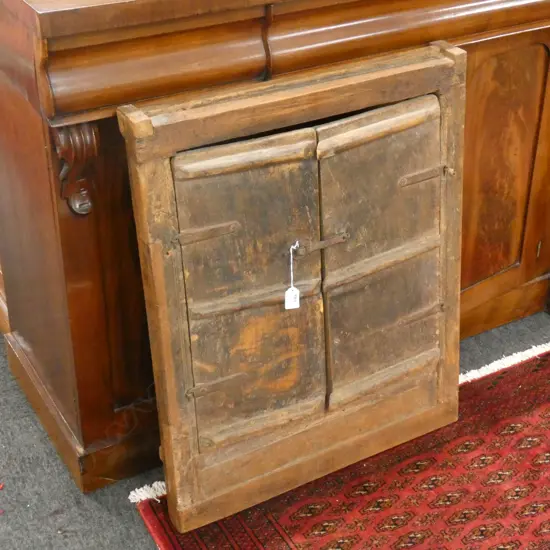 DECORATIVE WOODEN WINDOW 740x590mm