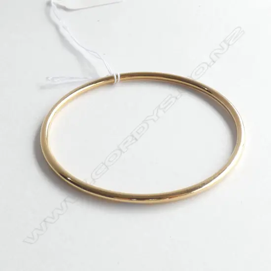 SILVER GILT HOOP BANGLE 15GMS