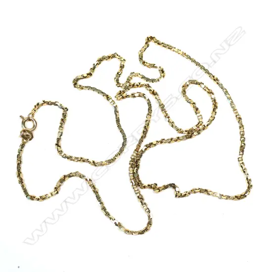 14CT ITALIAN GOLD CHAIN, 8.8gm, L. 600mm
