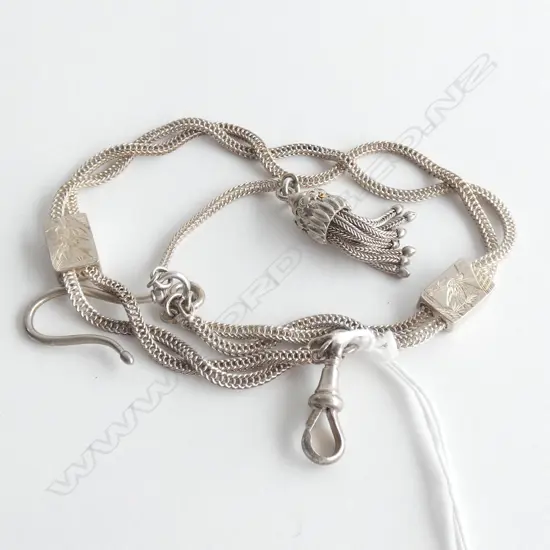 UNMARKED SILVER ALBERTINA