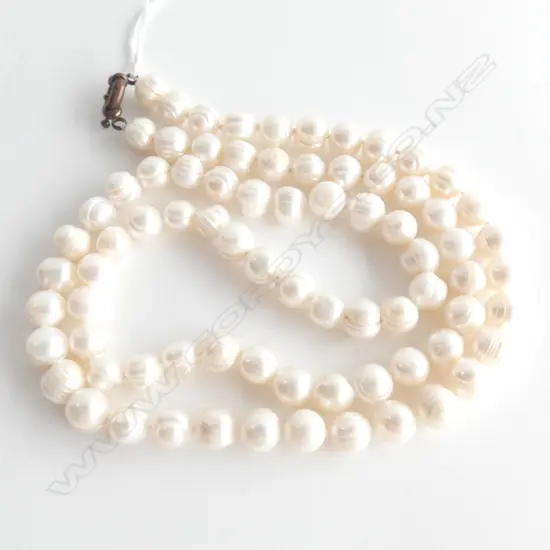 LGE FRESH WATER PEARL NECKLACE L.800mm.