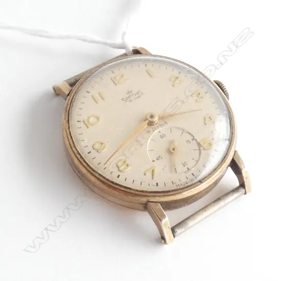 9CT VINTAGE SMITH'S WRIST WATCH APPARENTLY WORKING