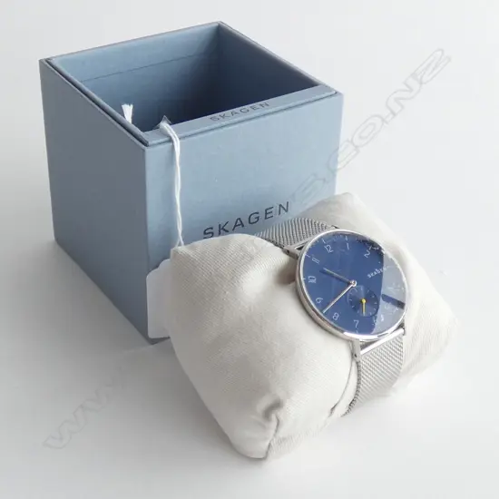 SKAGEN WRISTWATCH WITH BOX