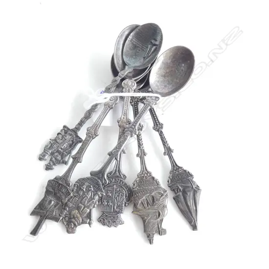 6 DUTCH SILVER TEASPOONS 78 GRAMS