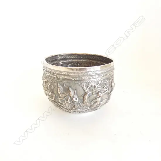 (WS) THAI SILVER BOWL 218 GRAMS
