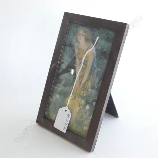STG SILVER RECTANGULAR PHOTO FRAME B'HAM 1914 180X110mm