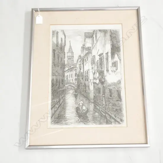 VENICE ETCHING 355x245mm