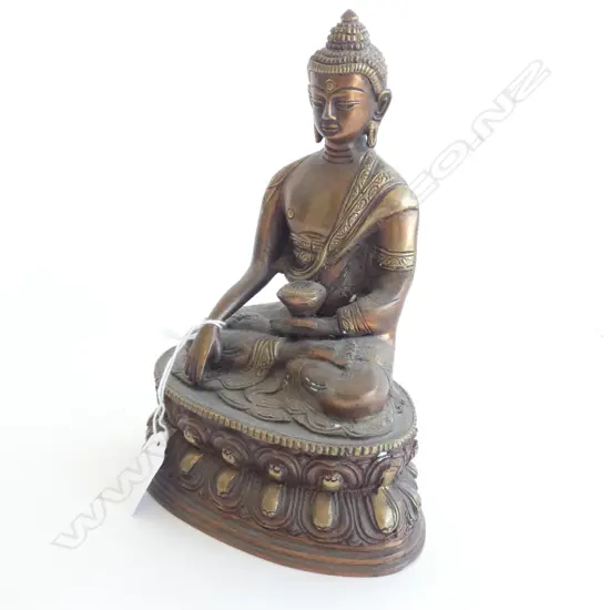 COPPER / BRASS BUDDHA H.205mm
