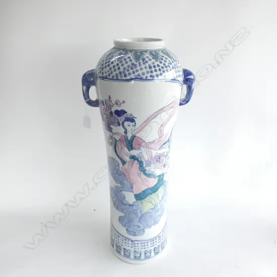 TALL CHINESE VASE / UMBRELLA STAND H.640mm