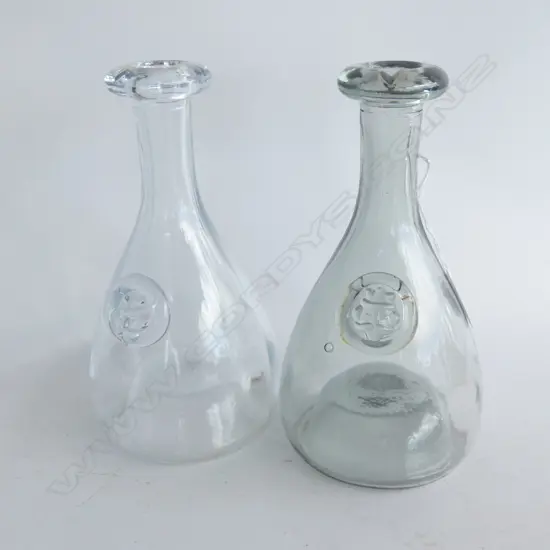 PR HOLMEGAARD WINE CARAFES BY OLE WINTHER H.225mm