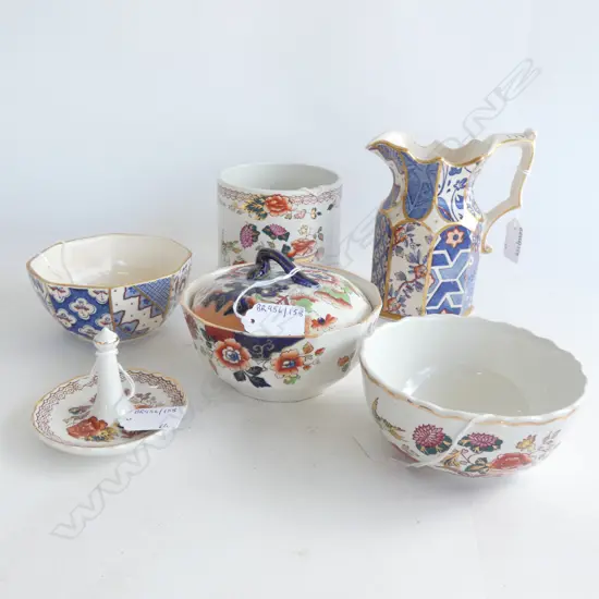 MASON IRONSTONE 6PCS MIXED PATS