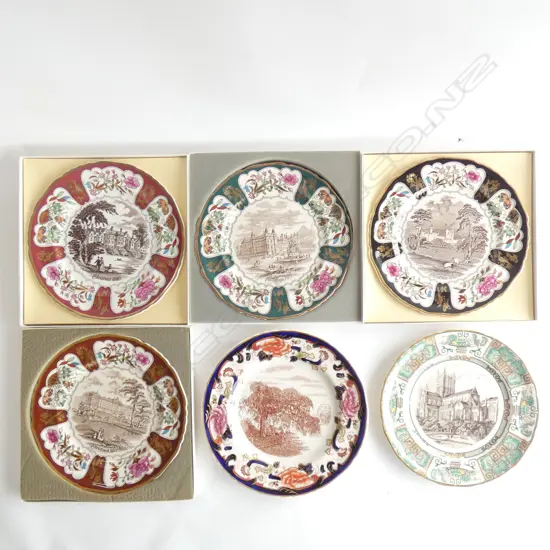 MASON IRONSTONE 6 BOXED PLATES