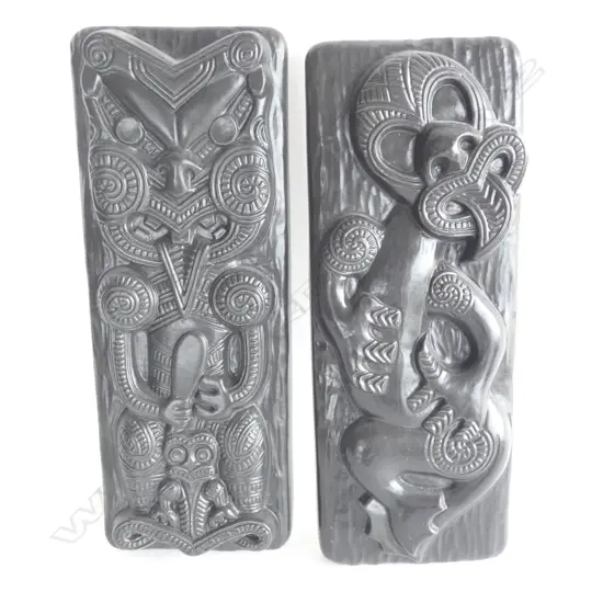 PR BLACK CERAMIC MAORI PANELS 270x100mm