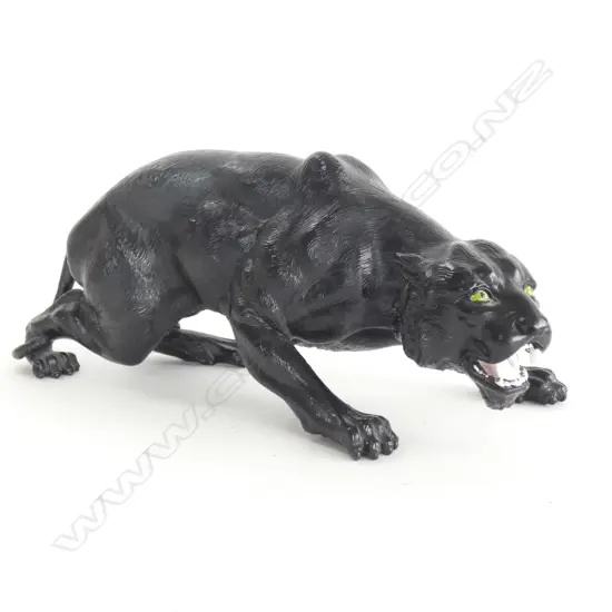 HEAVY RESIN BLACK PANTHER L.320mm